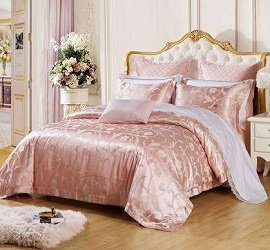 H042-satin-bedspreads-set
