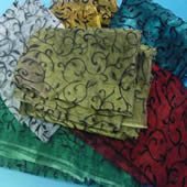 1211 embriodery organza fabrics For Decors Packaging