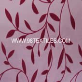 1211 flocking organza fabrics For Decors Packaging