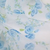 1211 printed organza fabrics For Decors Packaging
