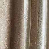 100% polyester pressed design blackout fabric