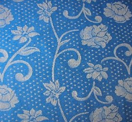 100% polyester Fireproof Treated jacquard fabrics