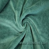cotton knitted velour fabric