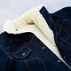 Fleece lined jean jackets