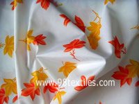 Printed pongee fabrics made of artifical polyester used for flag or decoration
