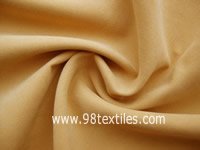 Peach-skin fabrics made of artifical polyester fibers for sportswear or decoration