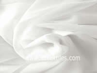 Permanent fire-resistant voile fabric made of artifical fibers on extra width 300cm/118