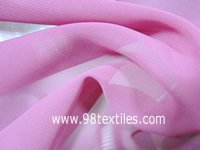 Chiffon fabrics made of twisted artifical fiber yarn