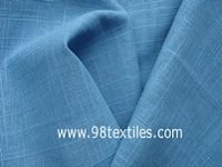 Linen fabrics made of natural linen, Flax fiber