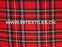 Yarn-dyed chambray gingham fabrics made of Natural cotton fiber or artifical polyester fiber