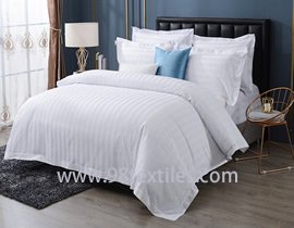 set of filled bedclothes