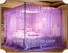 Bed canopy or mosquito net made of polyester or nylon tulle